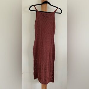 Lovely Day Rust Knit Top